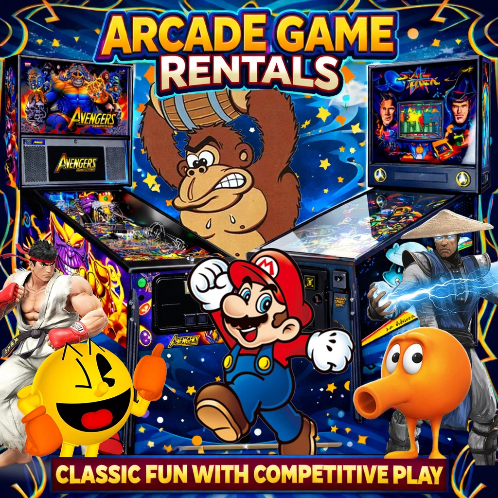 K2J Arcade Rentals