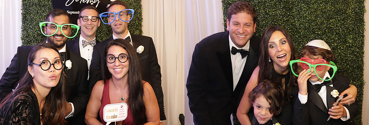 Guests in K2J photo booth