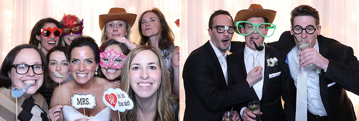 Event lighting and party crowd